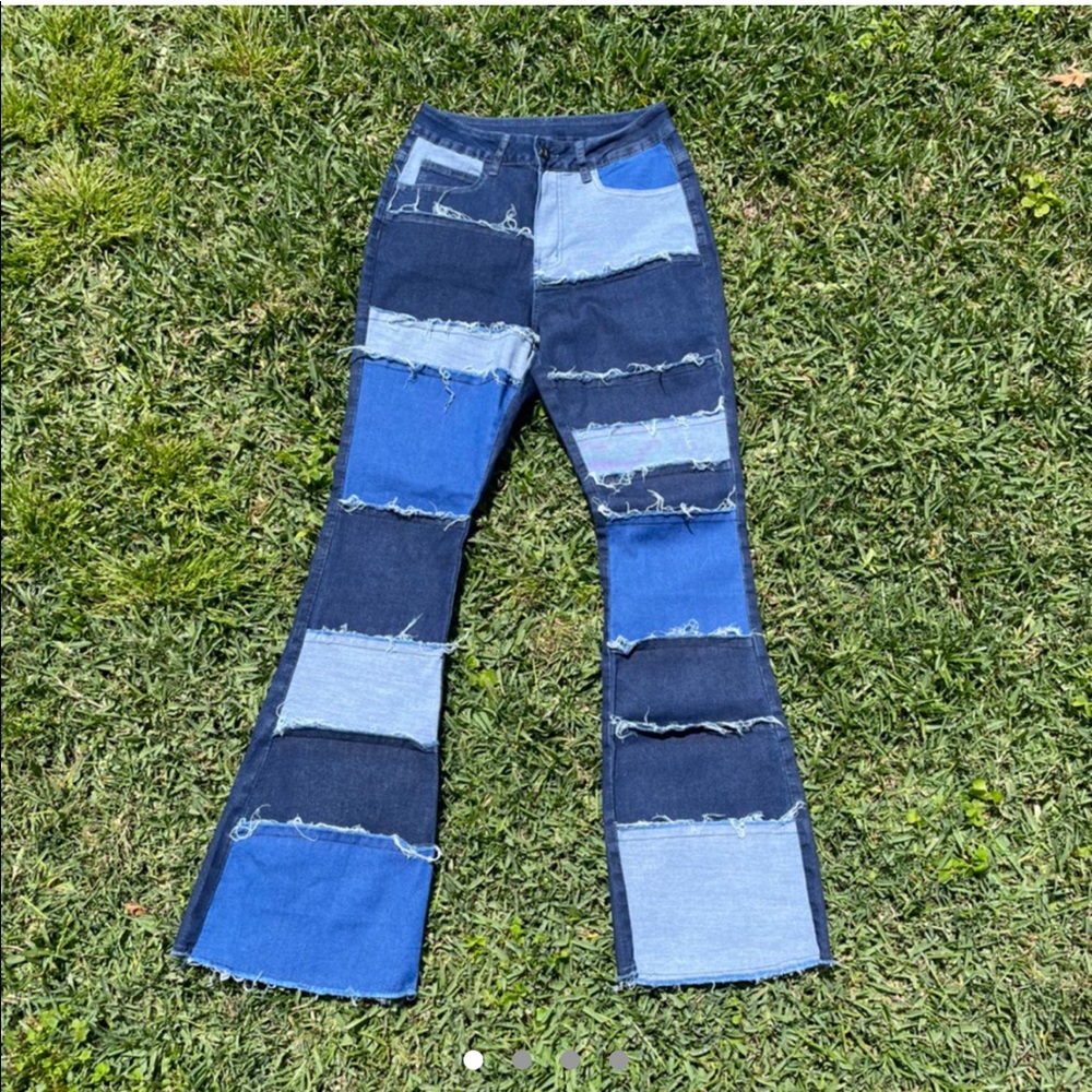 patchwork flares